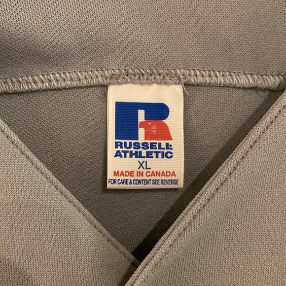 Russell Five Tool Full-Button Front Baseball Jersey - Picture 5 of 6